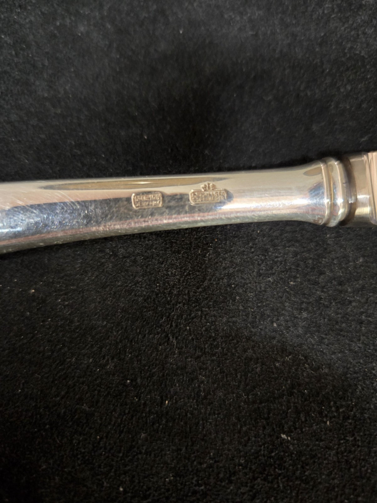 Ole Hagen for A. Michelsen. Sterling Silver Butter Spreader Ida